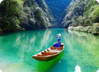 恩施清江大峡谷一日游 酒店接送 纯玩